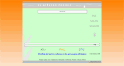 Desktop Screenshot of eldialogoposible3c.org